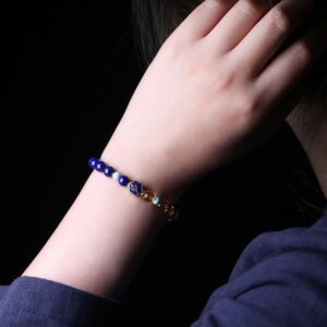 Wisdom Guardian Bracelet | Customizable Zodiac  Subtitle